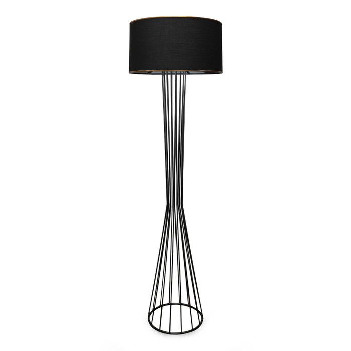 Opviq Lámpara de Pie AYD-3058 Negra Opviq Lámpara de Pie AYD-3058 Negra